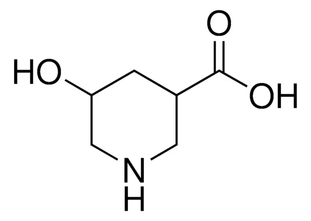 5-Hydroxypiperidine-3-carboxylicAcidHydrochloride structure, CAS 1171511-34-4