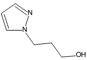 3-(Pyrazol-1-yl)-1-propanol structure, CAS 180741-37-1