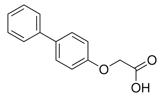 (Biphenyl-4-yloxy)aceticacid structure, CAS 13333-86-3