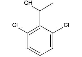 1-(2,6-Dichlorophenyl)ethanol structure, CAS 53066-19-6