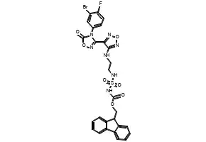 4-Bromo-3-sulfamoyl-benzoicacid structure, CAS 59815-19-9