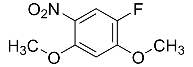 2,4-Dimethoxy-5-fluoronitrobenzene structure, CAS 195136-62-0