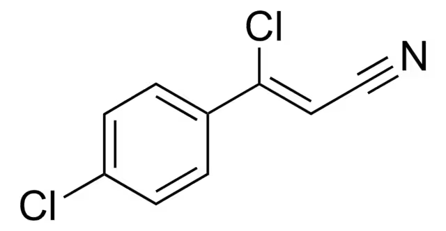 3-Chloro-3-(4-chlorophenyl)acrolein structure, CAS 14063-77-5