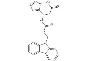 Fmoc-(S)-3-Amino-3-(2-thienyl)-propionicacid structure, CAS 507472-08-4