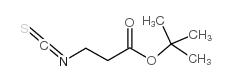 tert-Butyl3-isothiocyanatopropionate structure, CAS 172422-02-5