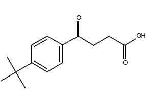 4-(4-tert-Butylphenyl)-4-oxobutyricacid structure, CAS 35288-08-5