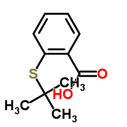 2-tert-Butylsulfanylbenzoicacid structure, CAS 7611-60-1