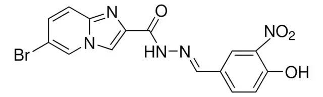 6-Methyl-2-(4-nitrophenyl)imidazo[1,2-a]pyridine-3-carbaldehyde structure, CAS 727975-80-6
