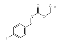 (4-Fluorobenzylidene)carbamicacidethylester structure, CAS 681260-31-1