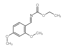 (2,4-Dimethoxybenzylidene)carbamicacidethylester structure, CAS 681260-33-3