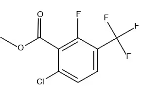 Methyl2-chloro-3-(trifluoromethyl)benzoate structure, CAS 378231-19-7