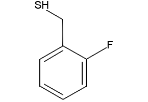 2-Fluorobenzylmercaptan structure, CAS 72364-46-6