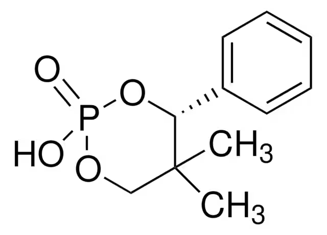 4-Hydroxy-4-phenyl-2-trifluoromethylbutyricacidlactone structure, CAS 241819-52-3