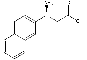 (S)-3-Amino-3-(2-naphthyl)-propionicacid structure, CAS 767282-94-0