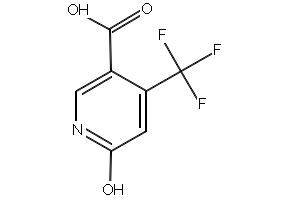 6-Hydroxy-4-(trifluoromethyl)nicotinicacid structure, CAS 849020-87-7