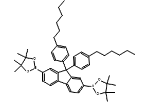 9,9-Bis(4-trifluorovinyloxyphenyl)fluorene structure, CAS 134130-20-4