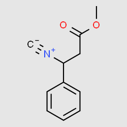 Methyl3-isocyano-3-phenylpropionate structure, CAS 730971-58-1