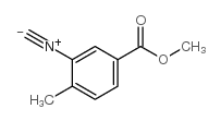 Methyl3-isocyano-4-methylbenzoate structure, CAS 730964-94-0