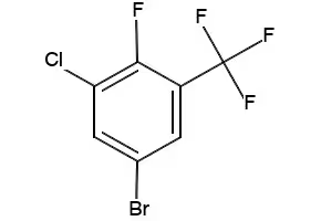 Benzene,1-bromo-2-isothiocyanato-3-nitro-5-(trifluoromethyl)- structure, CAS 688763-24-8