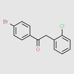 2-Chlorobenzyl4-bromophenylketone structure, CAS 1152687-29-0