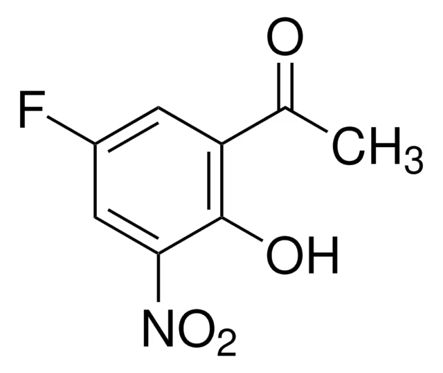 5'-Fluoro-2'-hydroxy-3'-nitroacetophenone structure, CAS 70978-39-1
