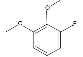 1-Fluoro-2,3-dimethoxybenzene structure, CAS 394-64-9