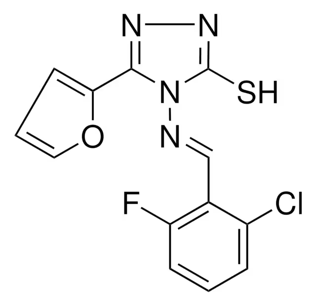 3-Chloro-5-(2-chloro-6-fluorobenzylsulfinyl)-1,2,4-thiadiazole structure, CAS 847231-81-6