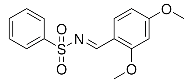 N-(2,4-Dimethoxy-benzylidene)benzenesulfonamide structure, CAS 315234-64-1