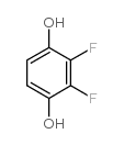 2,3-Difluorohydroquinone structure, CAS 124728-90-1