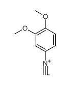 3,4-Dimethoxyphenylisocyanide structure, CAS 33904-01-7
