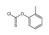 2-Methylphenylchlorothioformate structure, CAS 3370-38-5