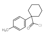 1-p-Tolylcyclohexanecarbonylchloride structure, CAS 676348-46-2