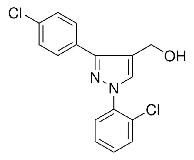 Bis-(4-chlorophenyl)(1-oxypyridin-3-yl)methanol structure, CAS 19828-10-5