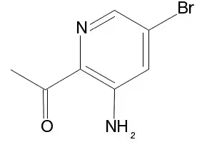 1-(5-Bromopyridin-3-yl)-2-(methylsulfonyl)ethanone structure, CAS 386715-50-0