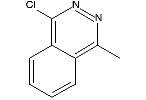 1-chloro-4-methylphthalazine structure, CAS 19064-68-7