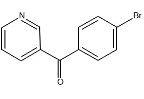 3-(4-Bromobenzoyl)pyridine structure, CAS 14548-45-9