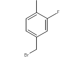 3-Fluoro-4-methylbenzylbromide structure, CAS 145075-44-1