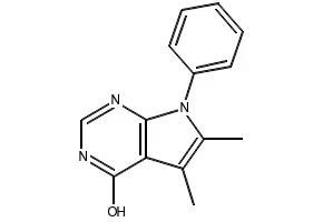 2,3-dimethyl-1H-pyrrolo[2,3-d]pyridazin-7(4H)-one structure, CAS 142493-78-5