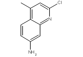 2-chloro-4-methylquinolin-7-amine structure, CAS 114058-74-1
