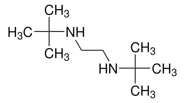 N-Butyl-N'-tert-butylethylenediamine structure, CAS 91135-05-6