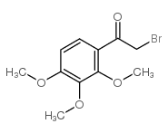 2-Bromo-1-(2,3,4-trimethoxy-phenyl)-ethanone structure, CAS 54109-14-7