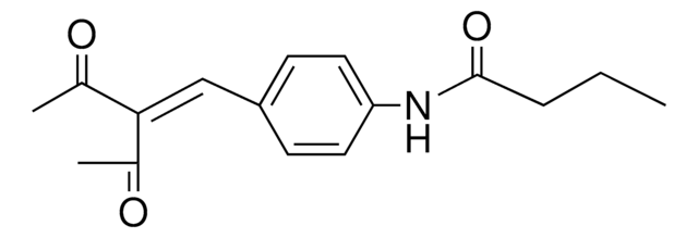 N-(3-Acetyl-4-(2,3-epoxypropoxy)phenyl)butyramide structure, CAS 28197-66-2