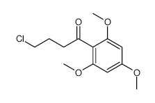 1-(4-Chlorobutyryl)-2,4,6-trimethoxybenzene structure, CAS 80904-51-4