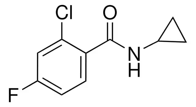 4-Chloro-N-cyclopropyl-N-piperidin-4-ylbenzenesulfonamide structure, CAS 387350-81-4