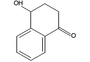 4-hydroxy-3,4-dihydronaphthalen-1(2H)-one structure, CAS 21032-12-2