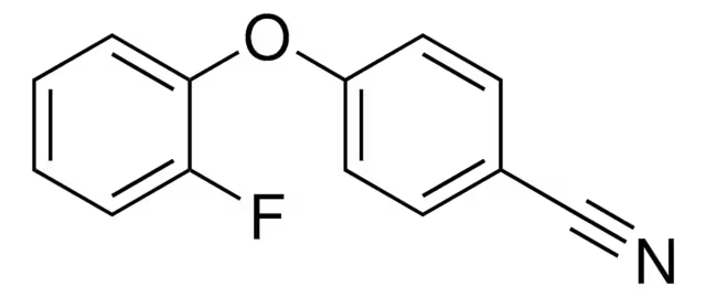 2-(4-Fluorophenoxy)benzenecarbaldehydeoxime structure, CAS 449778-79-4