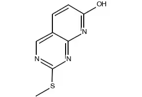 7-chloro-2-(methylthio)pyrido[2,3-d]pyrimidine structure, CAS 352328-41-7