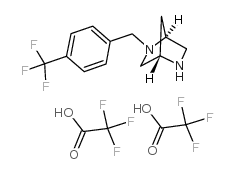 2-(4-Trifluoromethylbenzyl)-2,5-diaza-bicyclo[2,2,1]heptane structure, CAS 845866-70-8