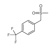 4-Trifluoromethylbenzylmethylsulfone structure, CAS 40289-23-4