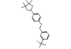3-{[3-(Trifluoromethyl)benzyl]oxy}-2-thiophene-carboxylicacid structure, CAS 339009-59-5